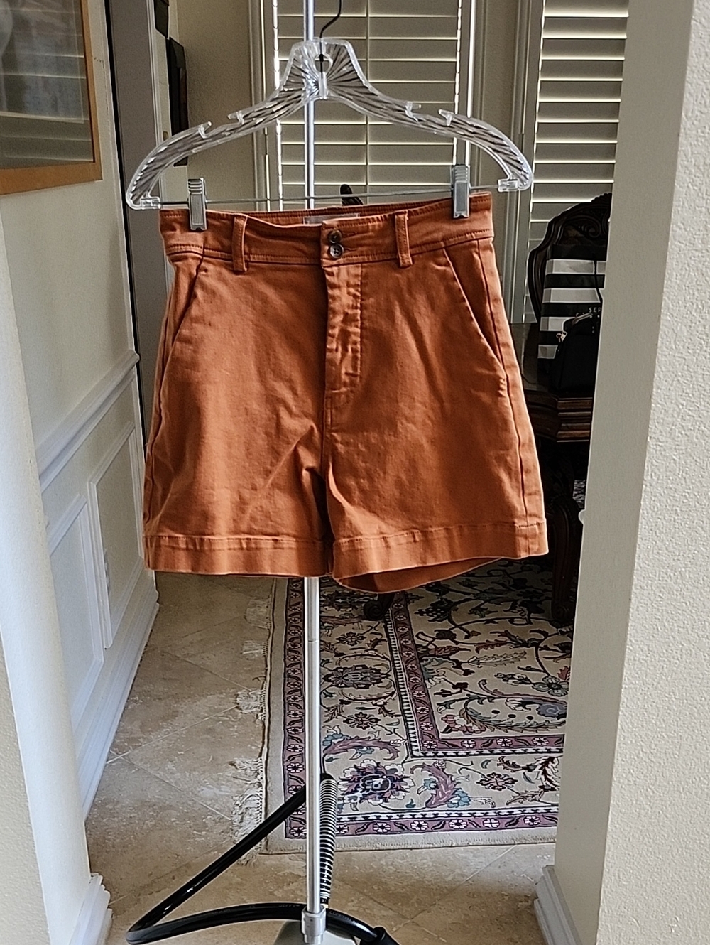 Everlane The Cotton Twill Short Shorts size 2